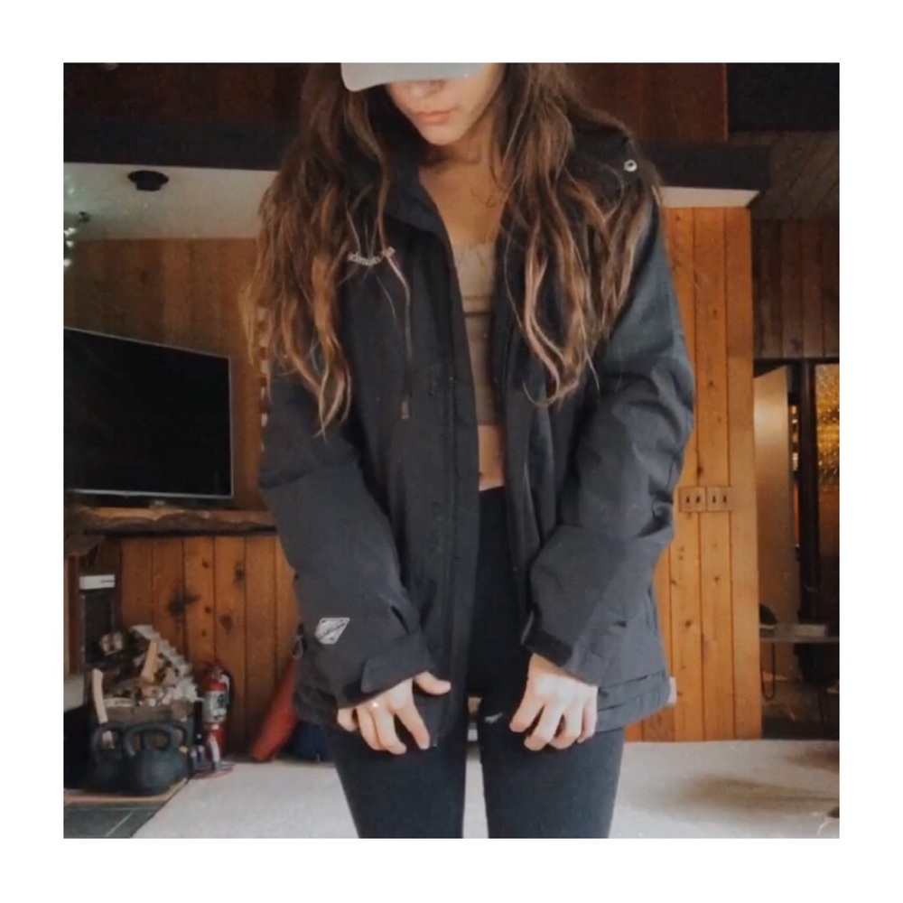 Columbia hooded cold weather jacket